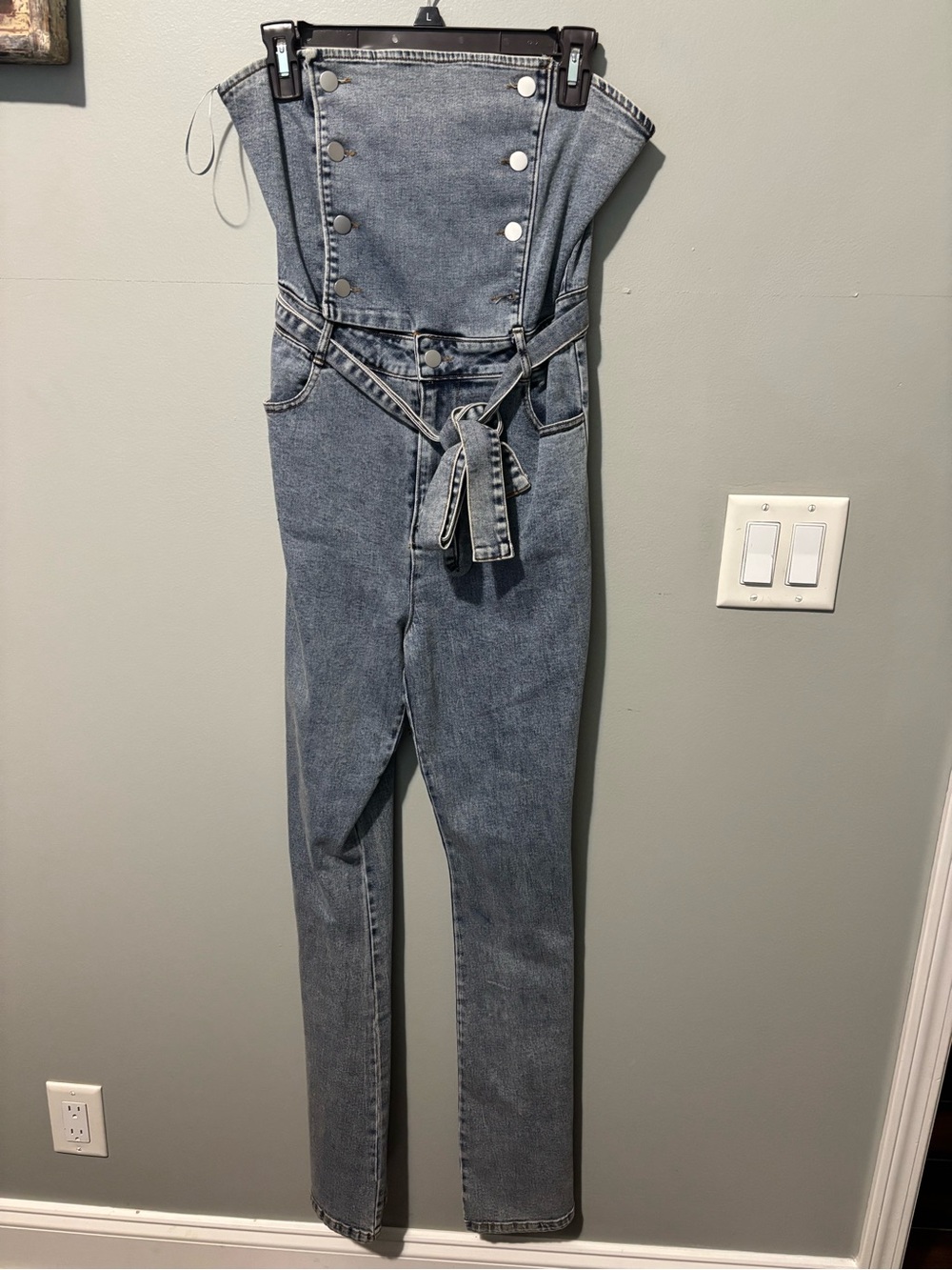 Denim jumpsuit M
